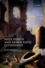 Image for Hate Speech and Democratic Citizenship