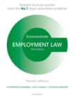 Image for Employment law  : law revision and study guide
