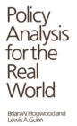Image for Policy Analysis for the Real World