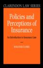 Image for An introduction to insurance law  : policies and perceptions of insurance