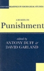 Image for A Reader on Punishment