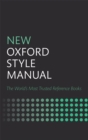 Image for New Oxford style manual  : the world&#39;s most trusted reference books