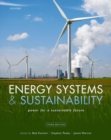 Image for Energy systems & sustainability  : power for a sustainable future