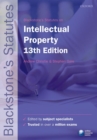 Image for Blackstone&#39;s statutes on intellectual property