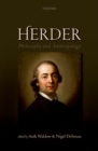 Image for Herder  : philosophy and anthropology