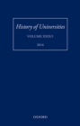 Image for History of universitiesVolume XXIX/1