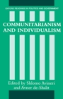 Image for Communitarianism and Individualism