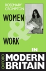 Image for Women and Work in Modern Britain