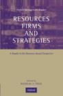 Image for Resources, Firms, and Strategies