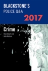 Image for Blackstone&#39;s Police Q&amp;A: Crime 2017