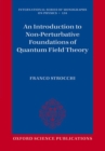 Image for An introduction to non-perturbative foundations of quantum field theory