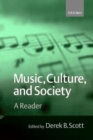 Image for Music, culture, and society  : a reader