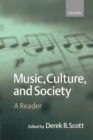Image for Music, culture and society  : a reader