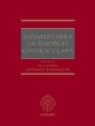 Image for Commentaries on European contract laws