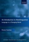 Image for An Introduction to Multilingualism