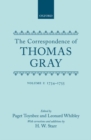 Image for Correspondence of Thomas Gray : Volume I: 1734-1755