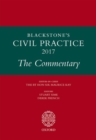 Image for Blackstone&#39;s civil practice 2017  : the commentary