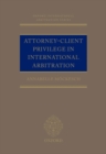 Image for Attorney-client privilege in international arbitration