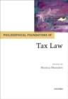 Image for Philosophical foundations of tax law