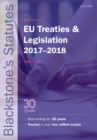 Image for Blackstone&#39;s EU Treaties &amp; Legislation 2017-2018