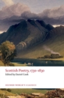 Image for Scottish poetry, 1730-1830