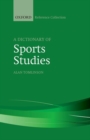 Image for A Dictionary of Sports Studies