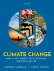 Image for Climate change  : impacts and adaptation at regional and local scales