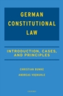 Image for German Constitutional Law
