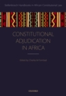 Image for Constitutional adjudication in Africa