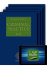 Image for Blackstone&#39;s Criminal Practice 2018 (Book, All Supplements and Digital Pack)
