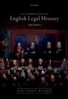 Image for An introduction to English legal history
