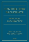 Image for Contributory negligence  : principles and practice