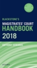 Image for Blackstone&#39;s Magistrates&#39; Court Handbook 2018