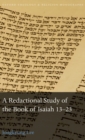 Image for A redactional study of the Book of Isaiah 13-23