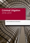 Image for Criminal Litigation 2018-2019