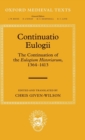 Image for Continuatio eulogii  : the continuation of the eulogium historiarum, 1364-1413