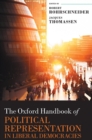 Image for The Oxford handbook of political representation in liberal democracies