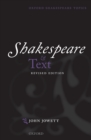 Image for Shakespeare and text