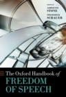 Image for The Oxford handbook of freedom of speech