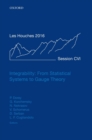 Image for Integrability: From Statistical Systems to Gauge Theory