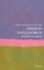 Image for French philosophy  : a very short introduction