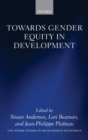 Image for Towards gender equity in development
