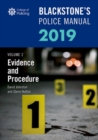 Image for Blackstone's police manualVolume 2,: Evidence and procedure 2019