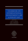 Image for Yearbook on International Investment Law &amp; Policy 2017