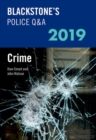 Image for Blackstone&#39;s Police Q&amp;A 2019 Volume 1: Crime