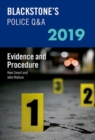 Image for Blackstone&#39;s police Q&amp;AVolume 2,: Evidence and procedure 2019