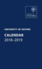 Image for University of Oxford Calendar 2018-2019
