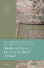 Image for Medieval French literary culture abroad