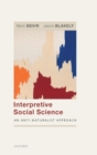 Image for Interpretive Social Science