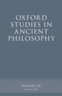 Image for Oxford studies in ancient philosophyVolume 55